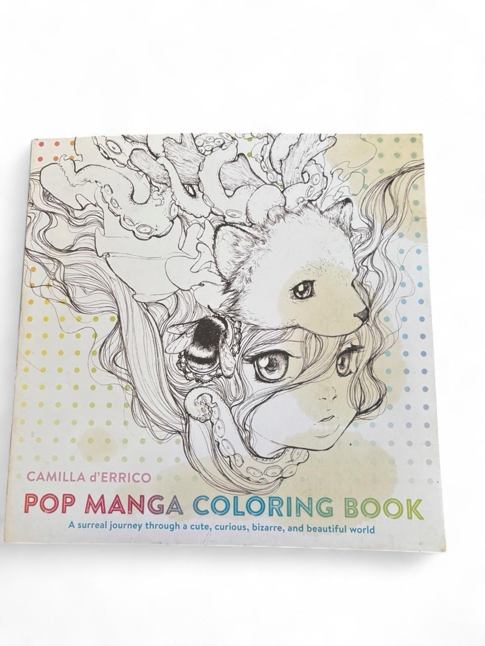 Pop Manga Coloring Book - Multicolor